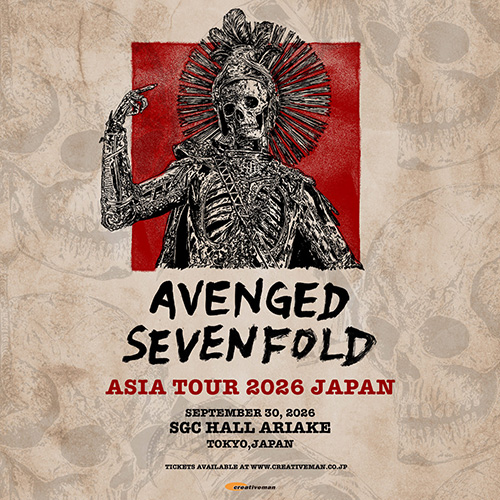 AVENGED SEVENFOLDのチケット情報(東京都)