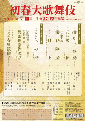 初春大歌舞伎